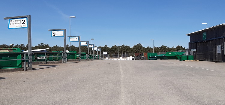 Återvinningscentralen i Essunga (Nossebro)