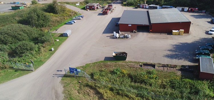 Återvinningscentralen i Falköping bild2