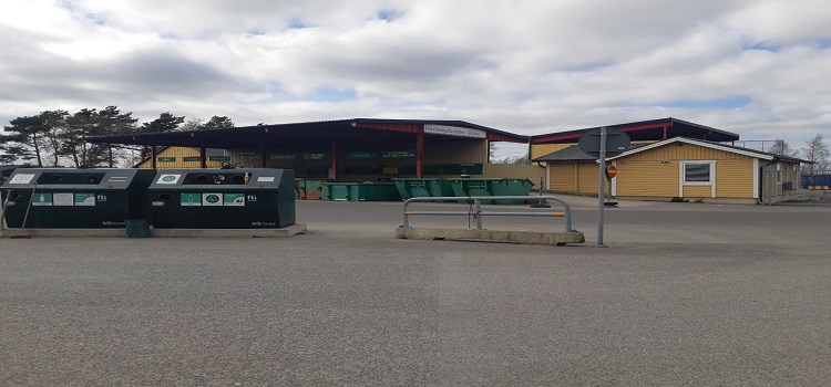 Återvinningscentralen i Götene bild1