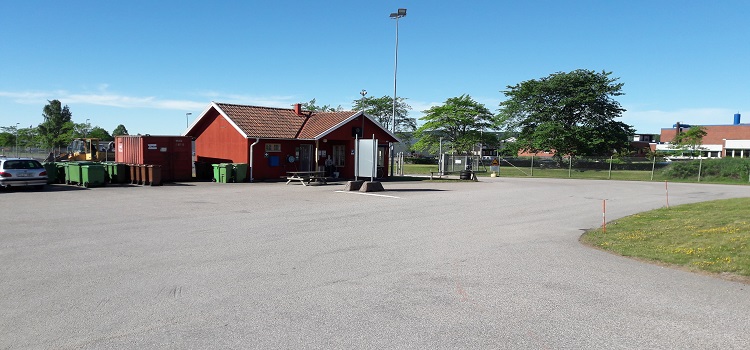 Återvinningscentralen i Hjo bild1