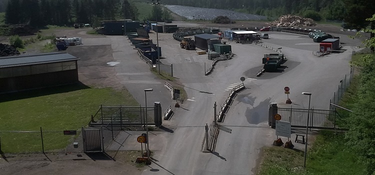 Återvinningscentralen i Karlsborg bild1