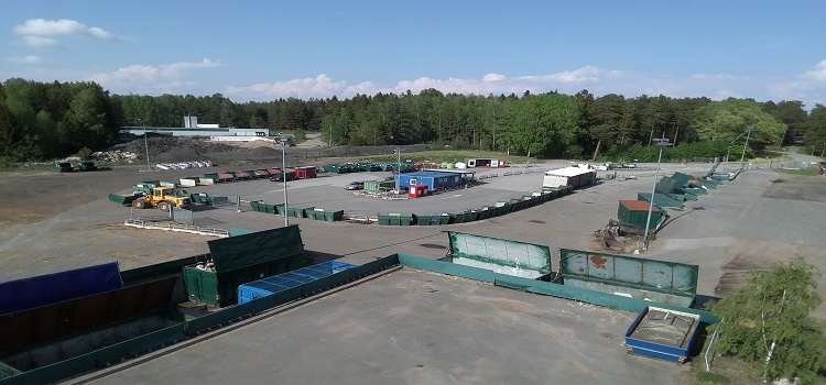 Återvinningscentralen i Karlsborg bild2