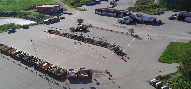 Återvinningscentralen i Mariestad bild3