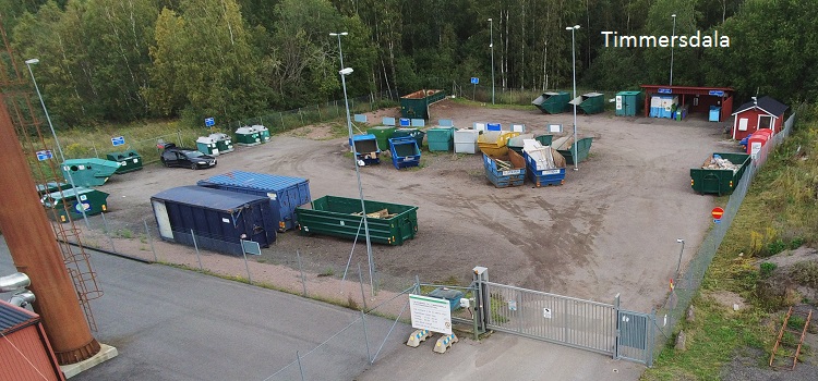 Återvinningscentraler utanför Skövde bild3
