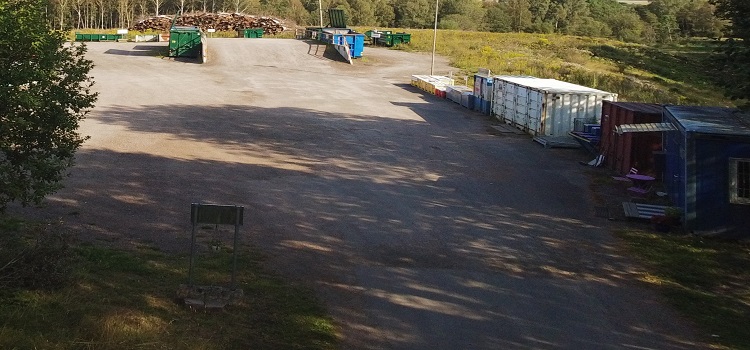 Återvinningscentralen i Stenstorp bild1