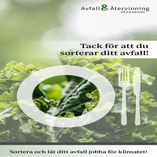 Tack för att du sorterar ditt avfall